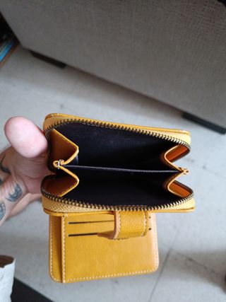 Cartera Amarilla Mujer