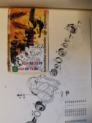 Manuales taller tractores Same