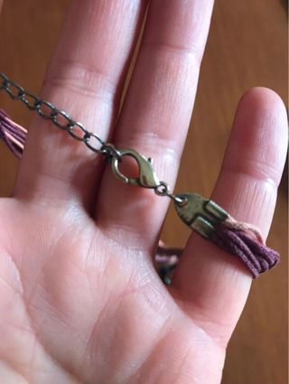 Collana con medaglione vintage 