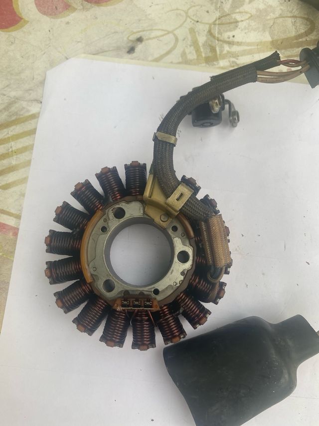 plato magnetico y alternador xmax 400 2015