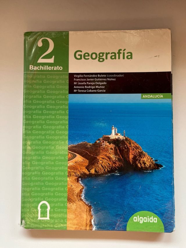 Libro di geografia del secondo anno del liceo