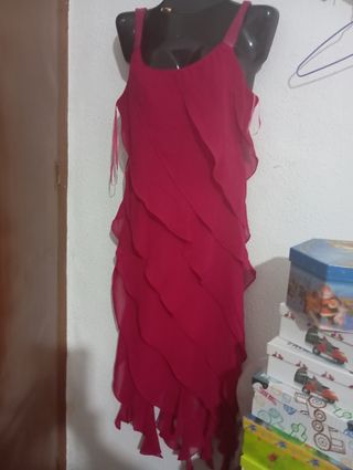 Vestido de fiesta rojo como nuevo