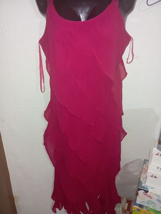 Vestido de fiesta rojo como nuevo