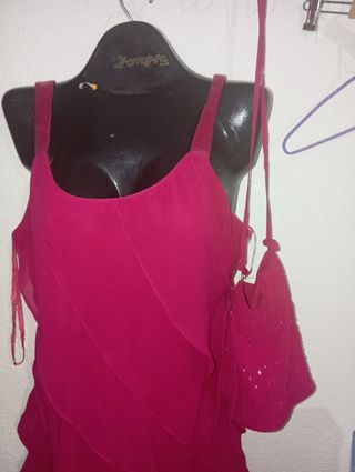 Vestido de fiesta rojo como nuevo
