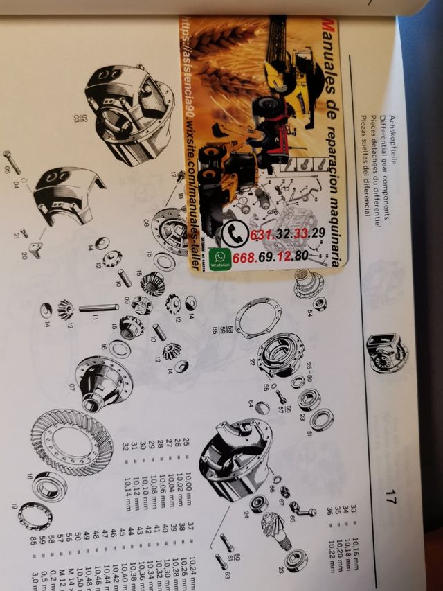 Manuales taller tractores Same