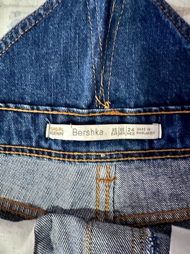 Peto vaquero Bershka