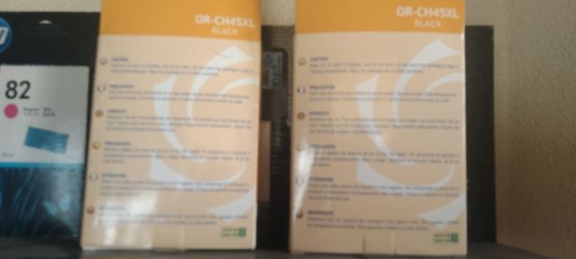 F Cartuchos tinta HP compatibles  45XL