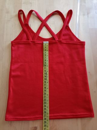 Top - camiseta tirantes cruzados ¡sin estrenar!