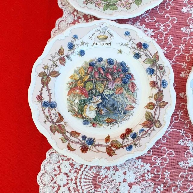 Set piatti stagioni Brambly Hedge