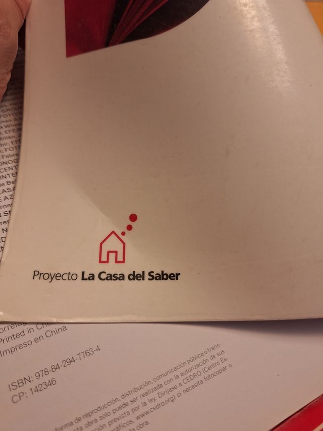 LIBROS 2⁰ BACHILLER 