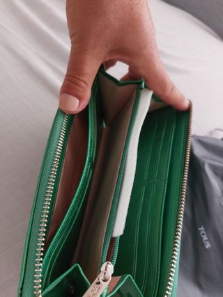 Cartera Verde TOUS