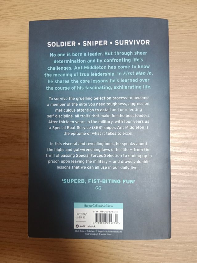 Libro. Ant Middleton