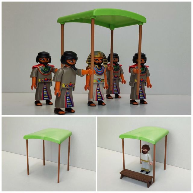 Toldo verde de Playmobil original