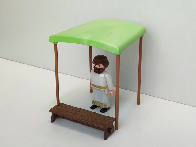 Toldo verde de Playmobil original
