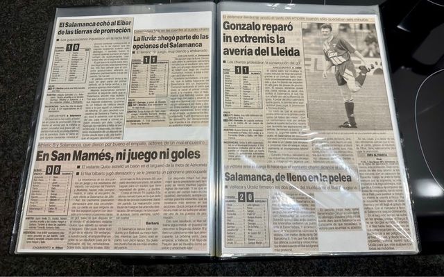 UNION DEPORTIVA SALAMANCA UDS - CRONICAS 94-95