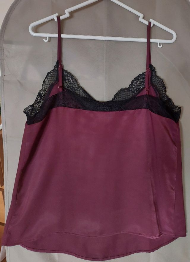 TOP Ameixa c/ Renda, TM