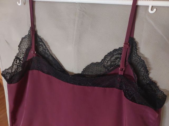 TOP Ameixa c/ Renda, TM