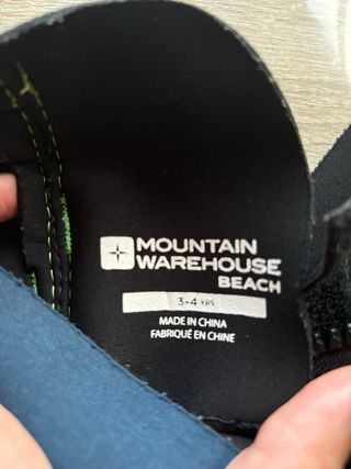 Traje Neopreno 3-4 años Mountain warehouse