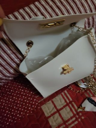 Bolso de fiesta blanco 