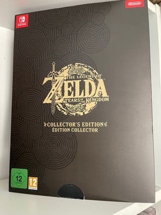 Zelda Tears Of The Kingdom: Collectors. PRECINTADO