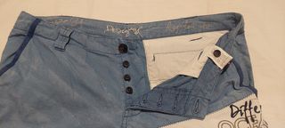 Bermuda cargo caballero azul/blanca Desigual