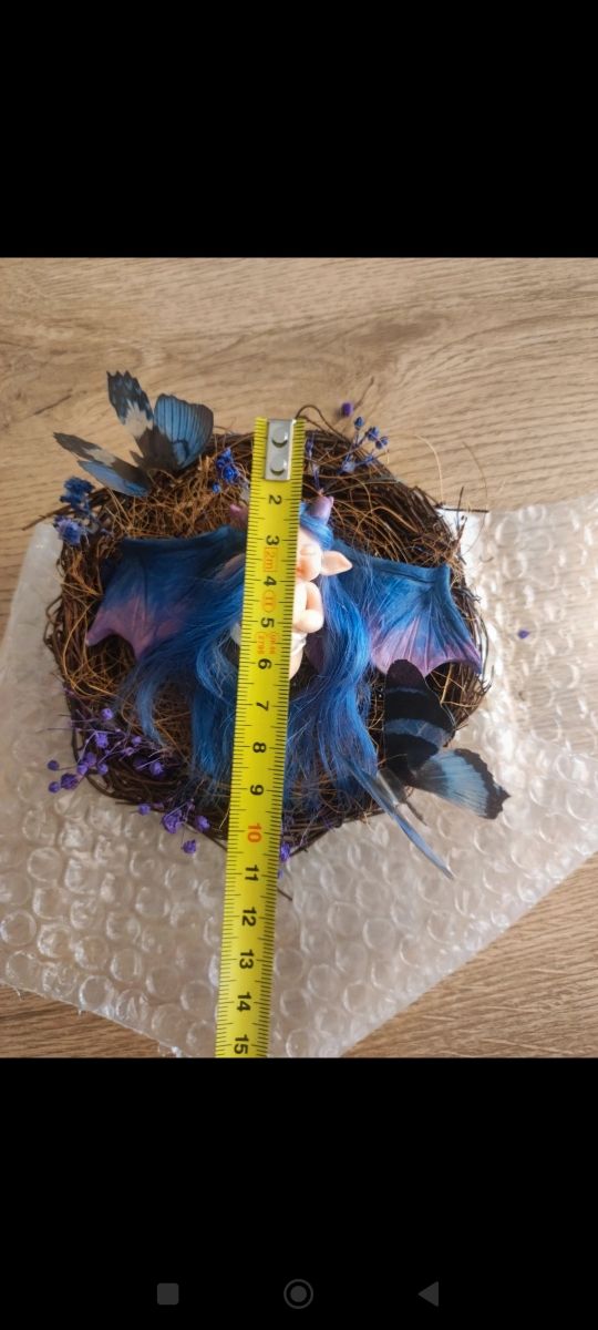 Figura Hada con nido 