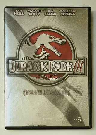Dvd Jurassic Park III, Parque jurasico 3