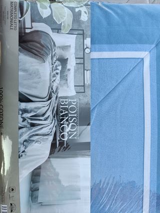 Lenzuola matrimoniali cotone maison bianco