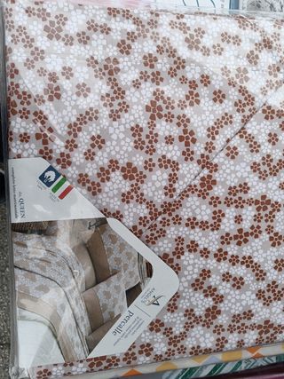 Lenzuola matrimoniali cotone percalle