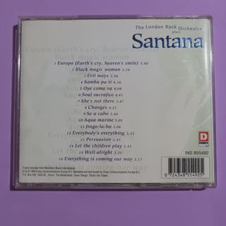 CD The London Rock Orchestra play Santana