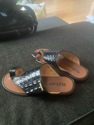 Chanclas BERTOZZI cuero