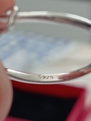 Anillo plata 925 con piedra ágata musgos