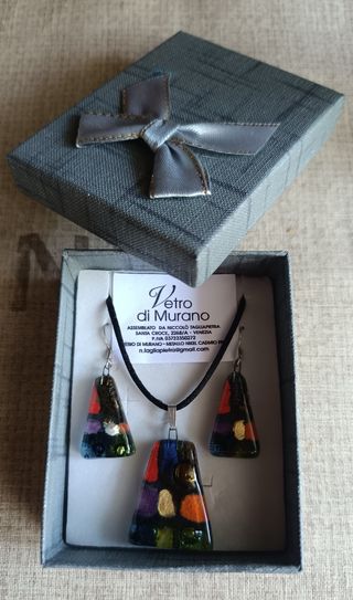 Conjunto Cristal Murano nuevo 