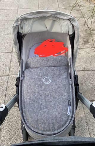 Capazo Bugaboo Bee 5 gris classic