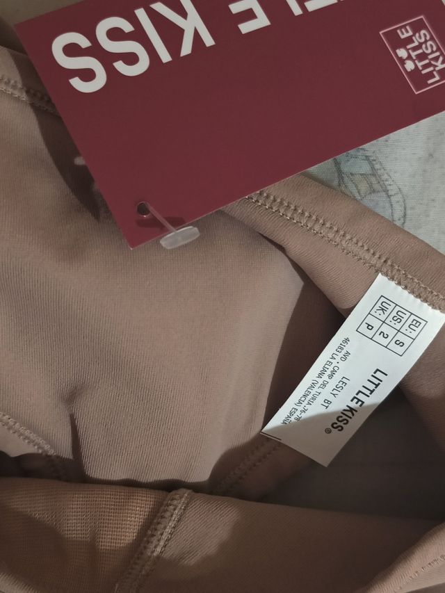 4 tangas beige 36 tangas con ajuste talla P