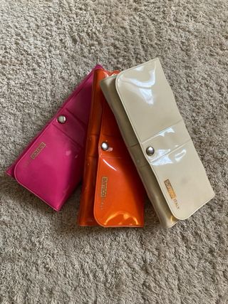 Occhiali vintage con lente tonda colorata