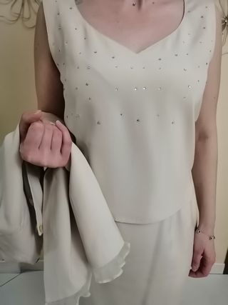 Completo 3 pezzi con gonna