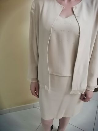 Completo 3 pezzi con gonna