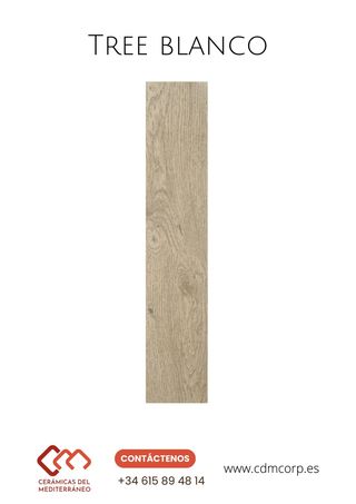 Porcelanico Efecto Madera - 20 x 120 cm