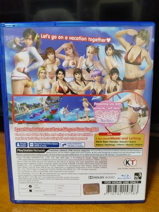 Dead or alive Xtreme 3 Scarlet en ingles
