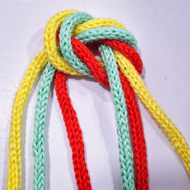 Lote tres cordones para lazo de algodon