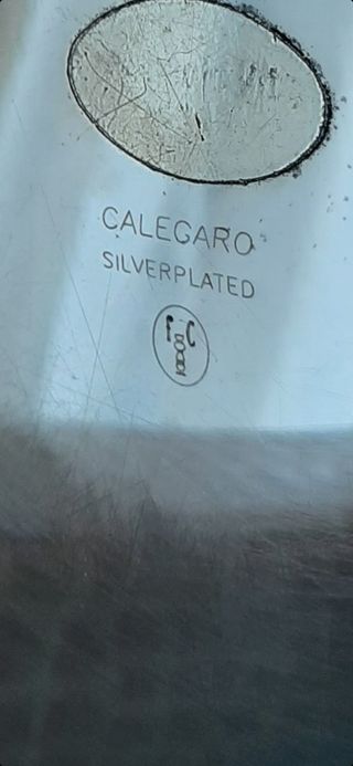 Piatto centrotavola Calegaro vintage