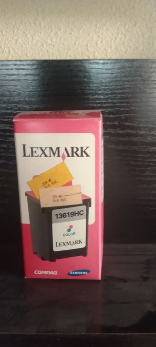 F Cartuchos tinta compatibles lexmark 13619HC