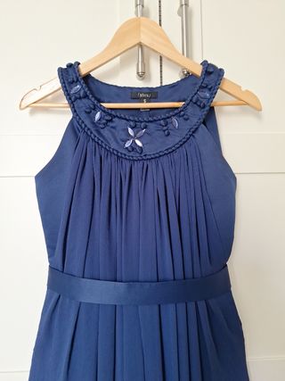 Vestido Sfera fiesta azul 