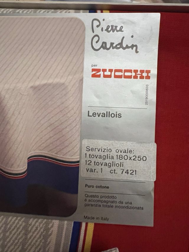 Tovaglia Zucchi Pierre Cardin