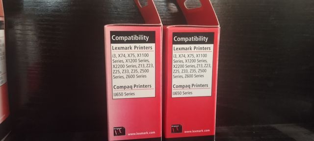 F Cartuchos de tinta lexmark 27