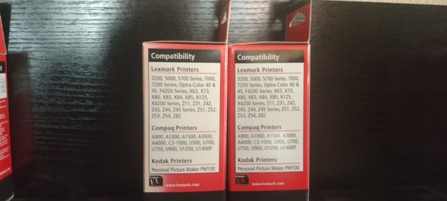 F Cartuchos de tinta lexmark 70