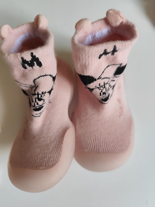 Zapatillas calcetín para andar bebe N 21