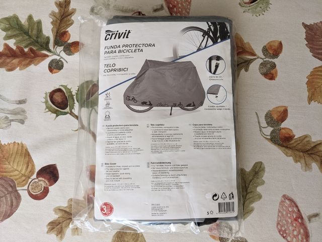 Funda protectora para bicicleta