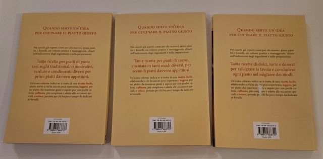 Libri di cucina collana "Idee in cucina"